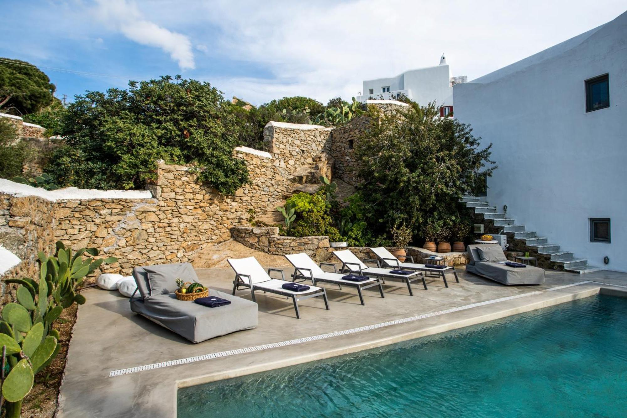 Villa Opal By Mykonos Rocks Mykonos Town Buitenkant foto